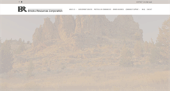 Desktop Screenshot of brooksresources.com